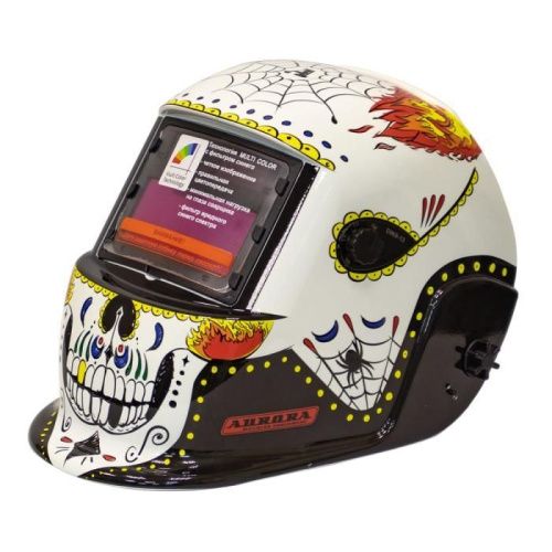 Маска сварщика Хамелеон Aurora A-777 Skeleton Fire-Tehinstrument