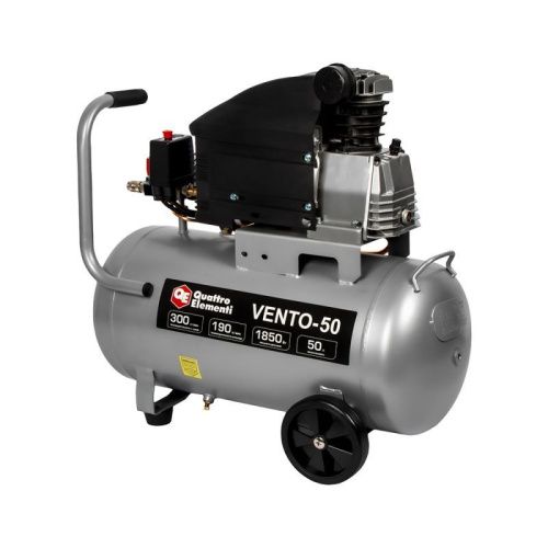Компрессор поршневой масляный QUATTRO ELEMENTI VENTO-50-Tehinstrument