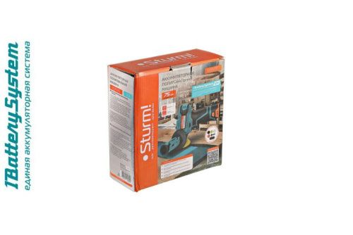 Полировальная машина аккумуляторная  Sturm CCP1275 1BatterySystem12V-Tehinstrument