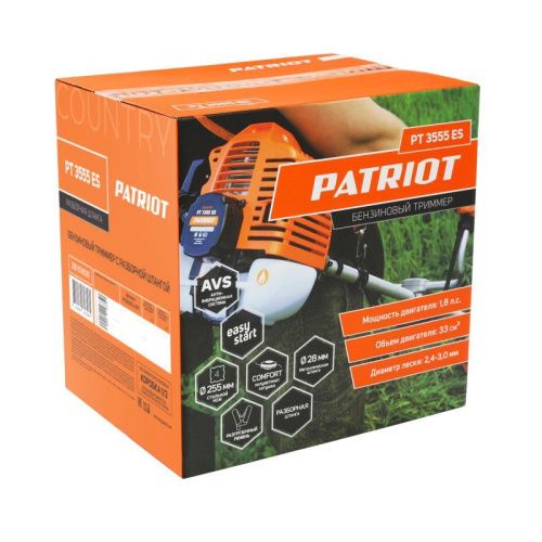 Триммер бензиновый Patriot PT 3555 ES Country-Tehinstrument