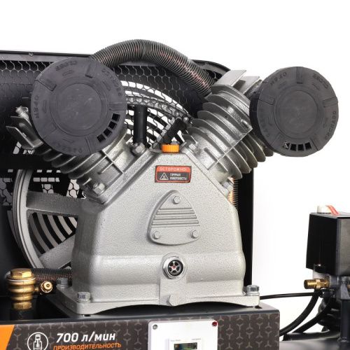Компрессор поршневой ременной PATRIOT KRX 700 L200 D-Tehinstrument