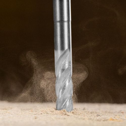 Бур по бетону, цельная крестовая пластина, 10x115 мм, SDS PLUS Denzel-Tehinstrument