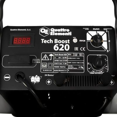 Пуско-зарядное устройство QUATTRO ELEMENTI Tech Boost 620-Tehinstrument