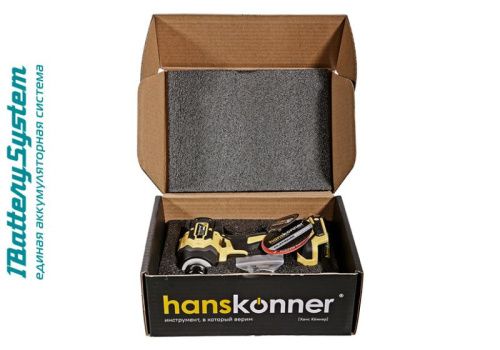 Аккумуляторный ударный винтоверт Hanskonner HCD20280BLW 1BatterySystem-Tehinstrument