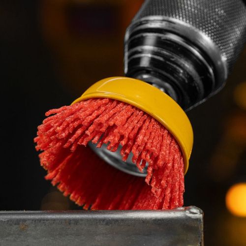 Щетка для дрели, 65 мм, Чашка, со шпилькой, нейлоновая щетина Denzel-Tehinstrument