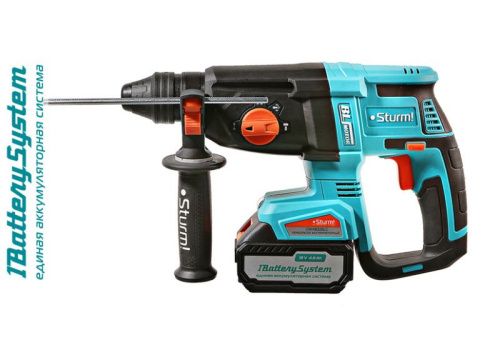 Аккумуляторный перфоратор  Sturm CRH1832BLC 1BatterySystem-Tehinstrument