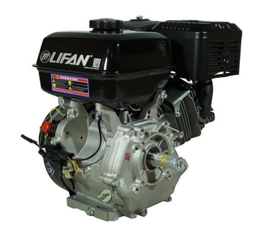 Двигатель Lifan 190F, вал ?25мм, катушка 7 Ампер-Tehinstrument