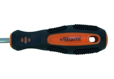 Отвертка плоский шлиц SL6х150мм, CrV, магнитный наконечник  Sturm-Tehinstrument