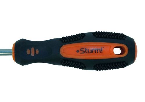 Отвертка плоский шлиц SL6х150мм, CrV, магнитный наконечник  Sturm-Tehinstrument