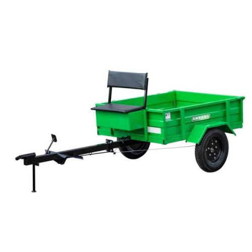 Телега прицепная мотоблочная малая, Aurora ТПМ1-121, откидной, 300 кг-Tehinstrument