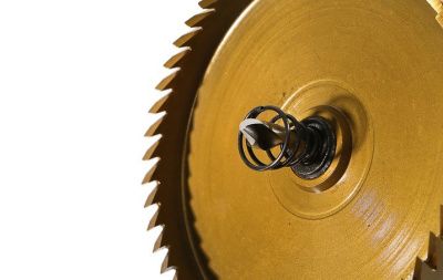 Коронка биметаллическая, 89 мм, по тонколистовому металлу, центрирующее сверло,  Sturm-Tehinstrument