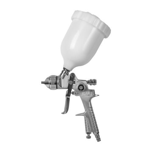 Краскопульт пневматический QUATTRO ELEMENTI с верхним бачком 600 мл, сопло 1,4 мм, HVLP, р сопло 1,4 мм, HVLP, разъем EURO-Tehinstrument