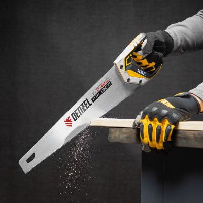 Ножовка по дереву Denzel 450 мм-Tehinstrument
