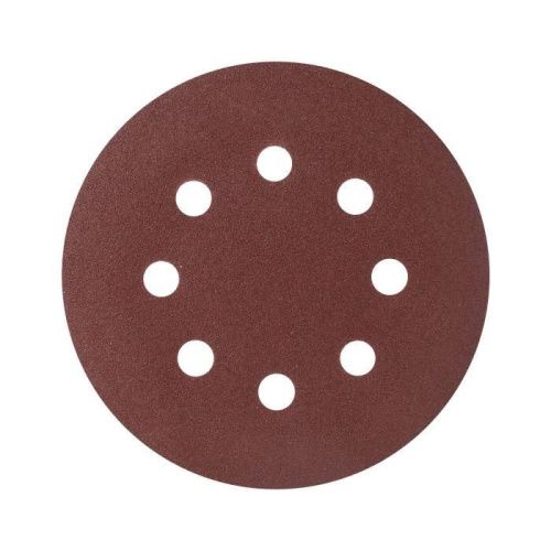 Круг шлифовальный на липучке (125 мм, Р120, 8 отв.), Patriot-Tehinstrument