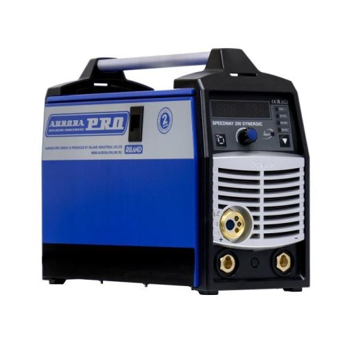 Синергетический инверторный сварочный полуавтомат AuroraPRO SPEEDWAY 200 SYNERGIC (MIG/MAG+MMA+TIG lift)-Tehinstrument