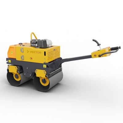 Виброкаток ручной двухвальцовый Vektor VRDR-800C-Tehinstrument