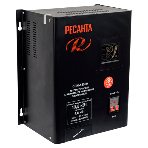 Стабилизатор напряжения РЕСАНТА СПН-13500-Tehinstrument
