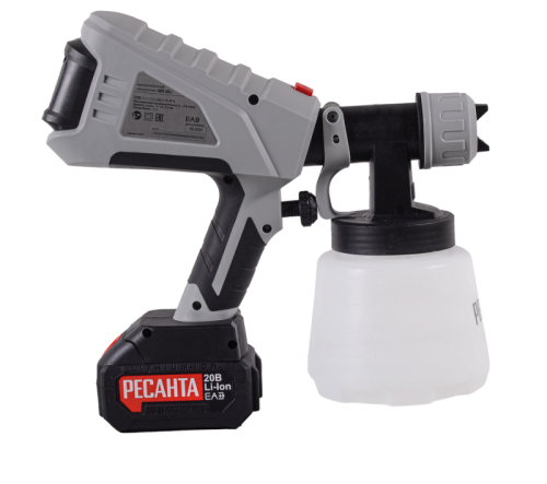 Краскопульт аккумуляторный Ресанта АКП-20Li-Tehinstrument