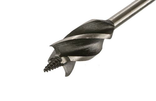 Cверло по дереву X тип, 4 резца, D=25мм, L=165мм, 6гр. Хв., блистер,  Sturm-Tehinstrument