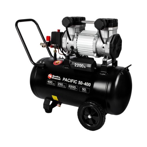 Компрессор поршневой безмасляный QUATTRO ELEMENTI PACIFIC 50-400-Tehinstrument