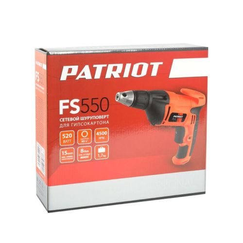 Шуруповерт для гипсокартона Patriot FS 550-Tehinstrument