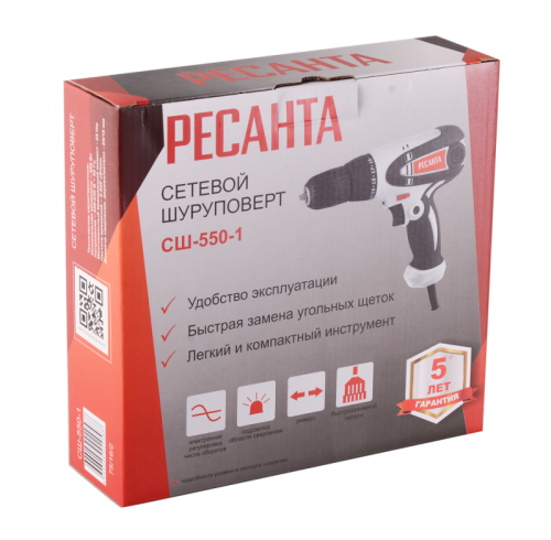 Сетевой шуруповерт Ресанта СШ-550-1-Tehinstrument