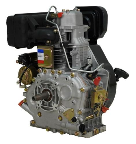 Двигатель Lifan Diesel 188FD, конусный вал, катушка 6 Ампер-Tehinstrument