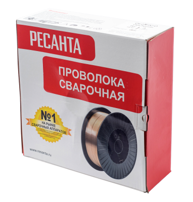 Сварочная проволока Ресанта СВ-08Г2С-О, Ф1,2 мм Катушка 15кг-Tehinstrument