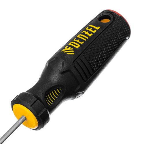 Отвертка, PH0х75 мм, S2, 3к рукоятка Denzel-Tehinstrument