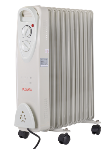 Масляный радиатор Ресанта ОМ-12Н-Tehinstrument