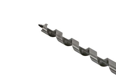 Сверло винтовое по дереву, 8х460мм, сталь 45, шестигранный хвостовик,  Sturm-Tehinstrument