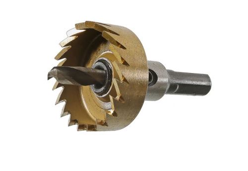 Коронка биметаллическая, 35 мм, по тонколистовому металлу, центрирующее сверло,  Sturm-Tehinstrument