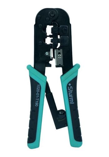 Клещи для обжима телефонных и комп. клемм RJ-45/6P/8P, RJ-11/12/6P/8P,  Sturm-Tehinstrument