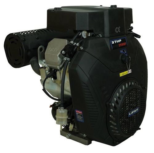 Двигатель Lifan LF2V90F ECC, вал 28,575мм, катушка 20А датчик давл./м-Tehinstrument