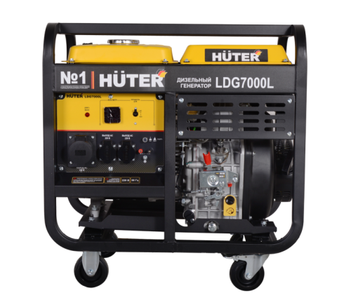 Электрогенератор дизельный LDG 7000L Huter-Tehinstrument