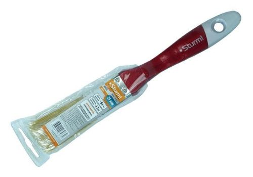 Кисть плоская "Profi" 1" (25 мм), натуральная щетина  Sturm-Tehinstrument