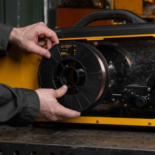 Омедненная проволока ER70S-6, диам. 1 мм, 5 кг, диам. катушки D200 Denzel-Tehinstrument