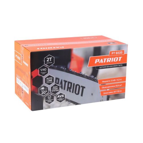 Пила цепная бензиновая Patriot PT 6020-Tehinstrument