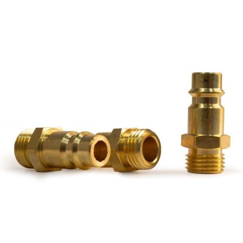 Штуцер профессиональный папа с наружной резьбой 1/4М, латунь, 25шт, Aurora-Tehinstrument