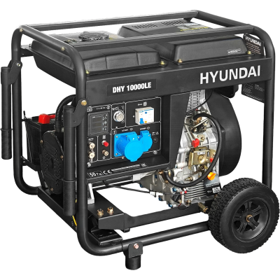 Дизельный генератор Hyundai dhy 10000le-Tehinstrument