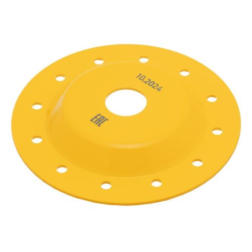 Чашка твёрдосплавная зачистная Denzel,125 мм, плоская, крупное зерно #8-Tehinstrument