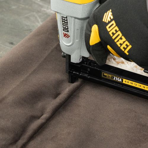 Скобы 21GA для пнев. степл., 16мм, шир. - 0,95мм, тол. - 0,6мм, шир. скобы - 12,8мм, 5000шт Denzel-Tehinstrument