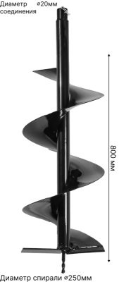 Бур Ресанта AG-250-Tehinstrument