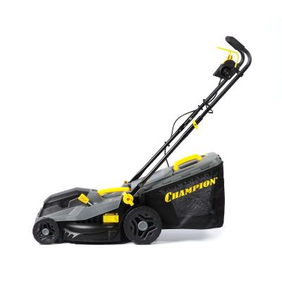Газонокосилка эл. CHAMPION EM3816 (1,6 кВт пласт.+ткань травосб. 42л ширина 380мм 30-75мм, 11,3кг)-Tehinstrument