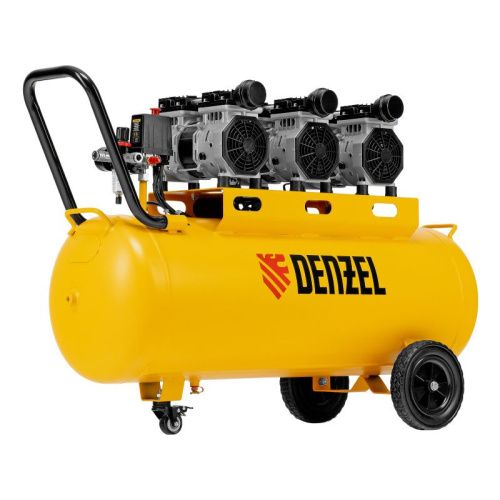 Компрессор безмасляный, малошумный Denzel DLS 1800/100-Tehinstrument