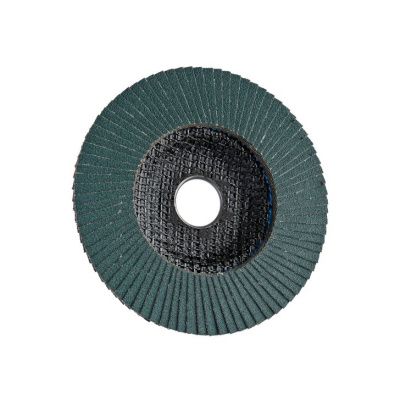 Круг зачистной лепестковый ЦИРКОНИЕВЫЙ 125х22, зерно 120, Hanskonner-Tehinstrument