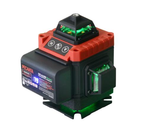 Построитель лазерный ПЛ-4Х360ШС Green Ресанта-Tehinstrument