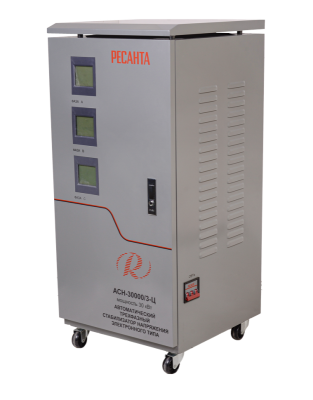 Стабилизатор напряжения РЕСАНТА АСН-30000/3-Ц-Tehinstrument