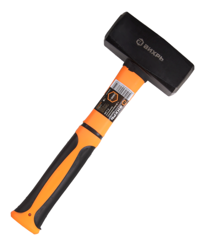 Кувалда 1.5кг., фиберглассовая рукоятка Вихрь-Tehinstrument