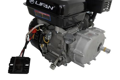 Двигатель Lifan 170F-R, вал ?20мм, катушка 7 Ампер-Tehinstrument